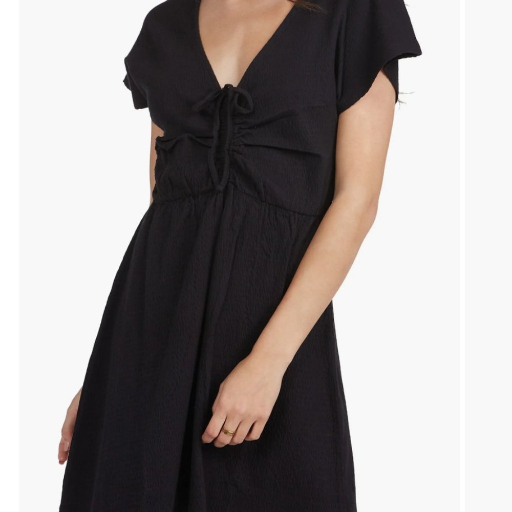 Roxy Simple Thoughts Dress - Black - Medium